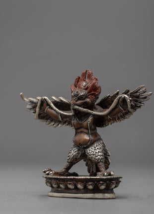 Copper Garuda Statue | FInely Carved Ritual Item