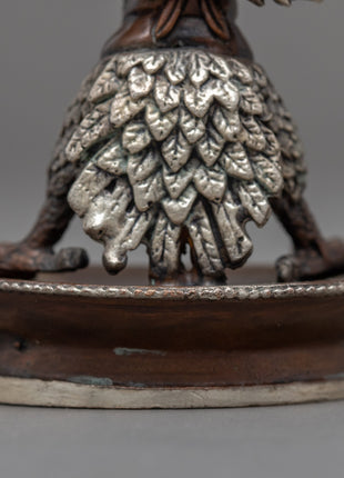 Copper Garuda Statue | FInely Carved Ritual Item