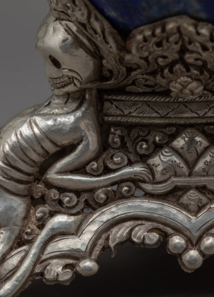 Tibetan Skull Cup | Unique Kapala Skull Cup | Ritual Items