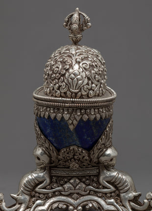 Tibetan Skull Cup | Unique Kapala Skull Cup | Ritual Items