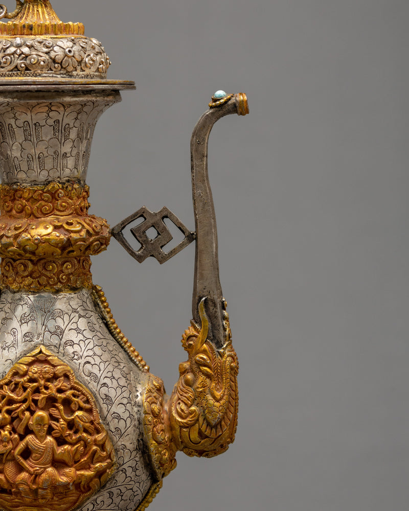 Himalayan Buddhist Bhumba | Ritual Vase | Water Offering Vase