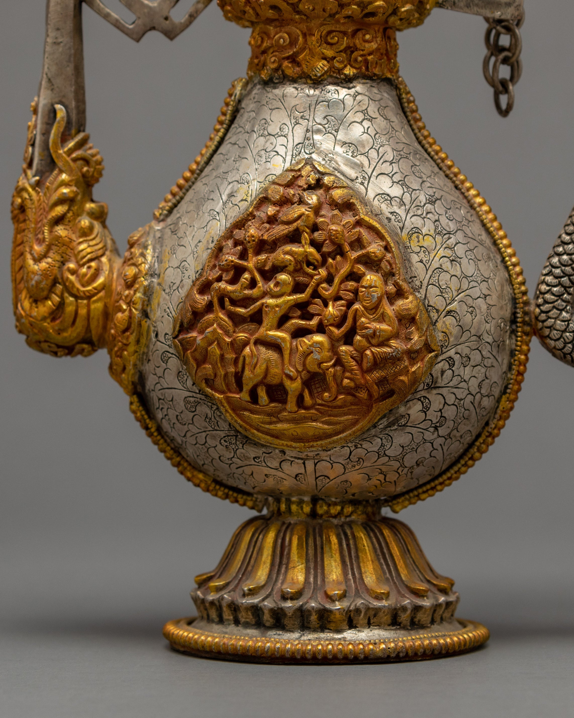 Himalayan Buddhist Bhumba | Ritual Vase | Water Offering Vase