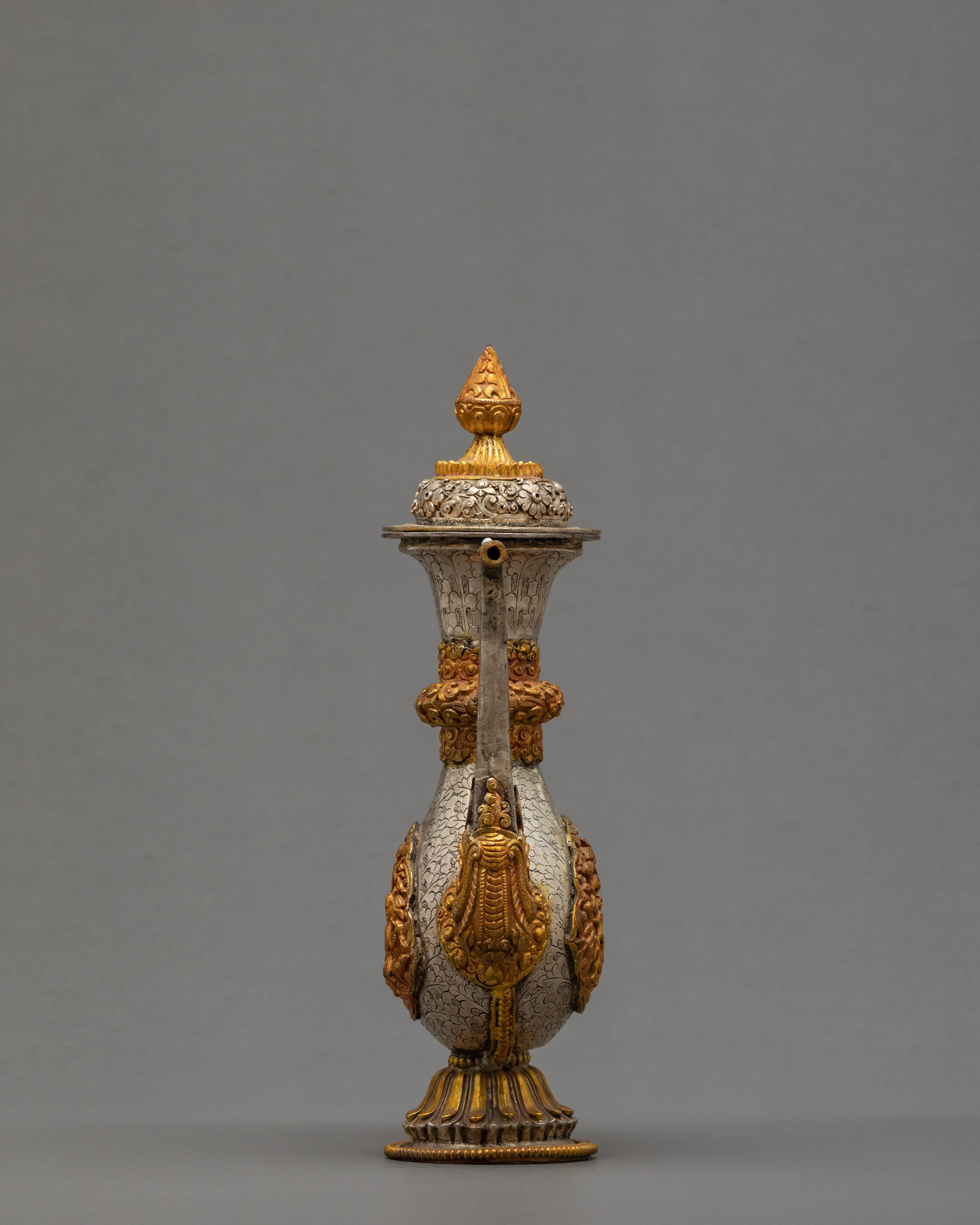 Himalayan Buddhist Bhumba | Ritual Vase | Water Offering Vase