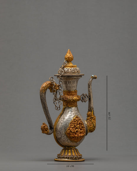 Himalayan Buddhist Bhumba | Ritual Vase | Water Offering Vase
