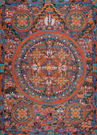 Buddha Mandala Thangka | Tibetan Thangka Art