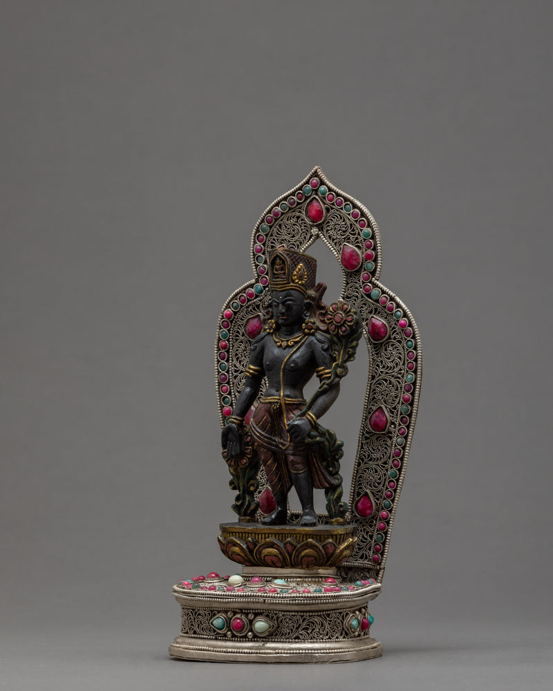 Bodhisattva Lokeshwara Standing Statue | Handmade Buddhist Sculptures