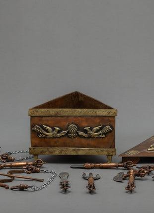 Ritual Kit Box | Set of 15 Puja Instrument | Trantric Ritual Objects