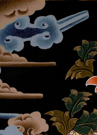 Samantabhadra With Consort | Traditional Art | Wall Decors