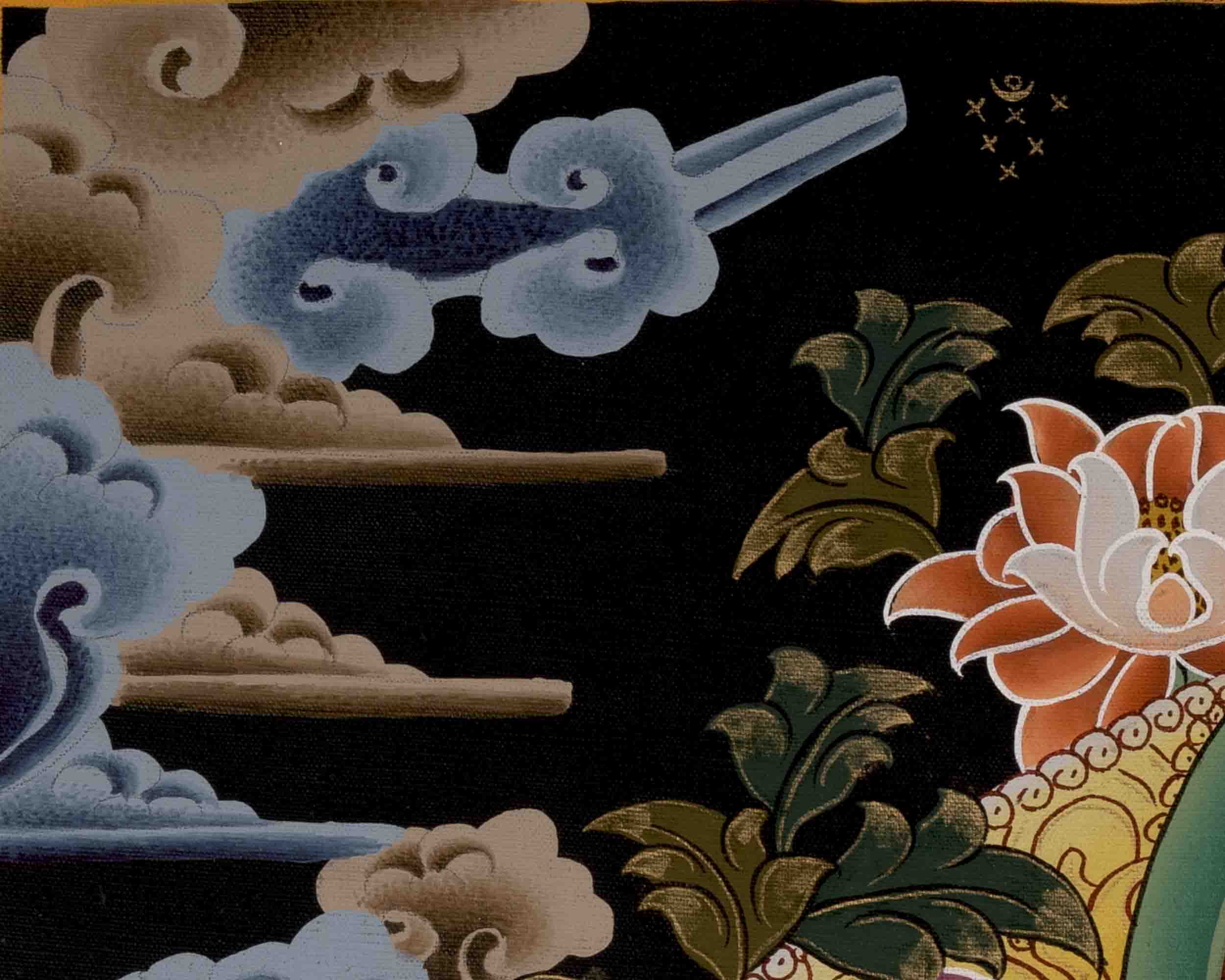 Samantabhadra With Consort | Traditional Art | Wall Decors