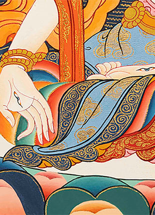 White Tara Mantra Thangka | Tibetan Buddhist Home Decoration Painting