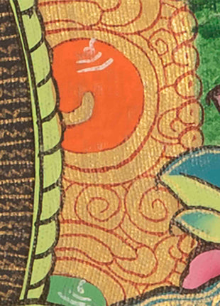 Jambala Kubera Thangka | Buddhist Wall Decors