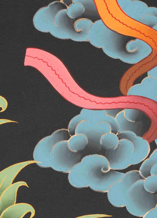 Guru Rinpoche Thangka | Traditional Handpainted Art | Wall Decors