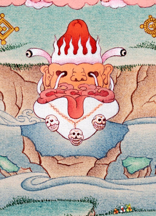 Vajrayogini Dakini Thangka | Hand Painted Tibetan Art