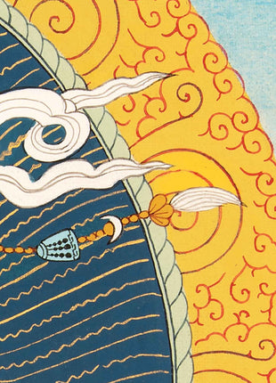 Guru Rinpoche Meditation Thangka | Traditional Buddhist Art
