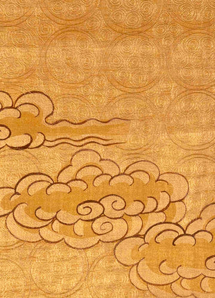 Gold Manjushree Thangka | Hand Painted Bodhisattva Art