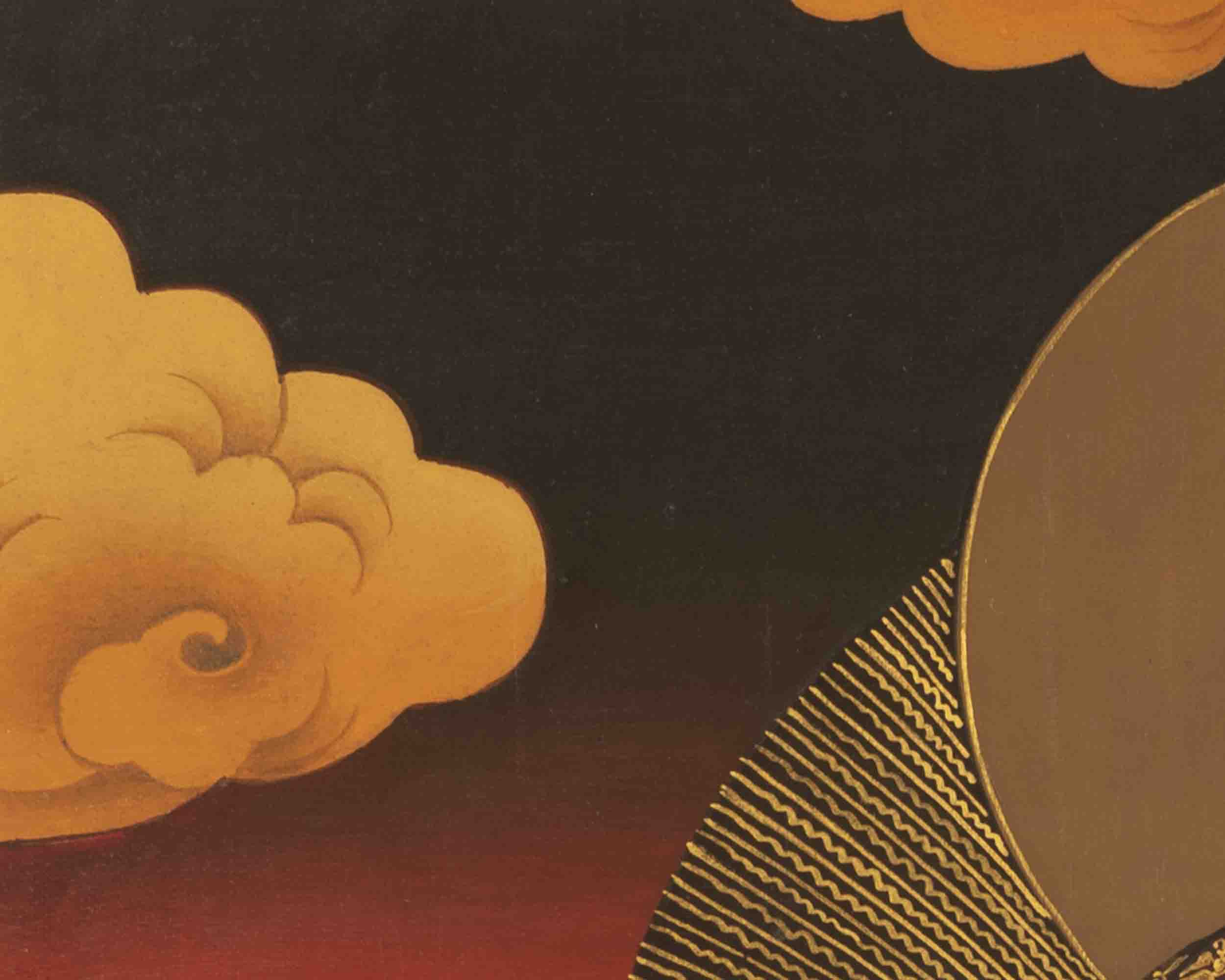 Gautama Buddha Thangka | Traditional Tibetan Painting | Wall Hanging Decors