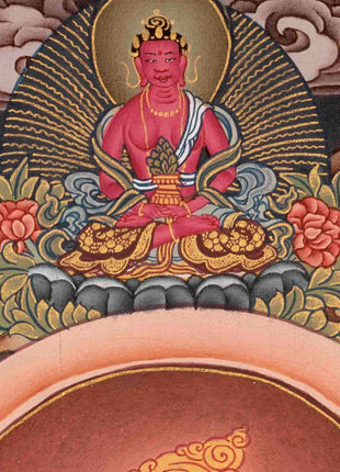 Traditional White Tara Thangka | Religious Artwork | Wall Decors
