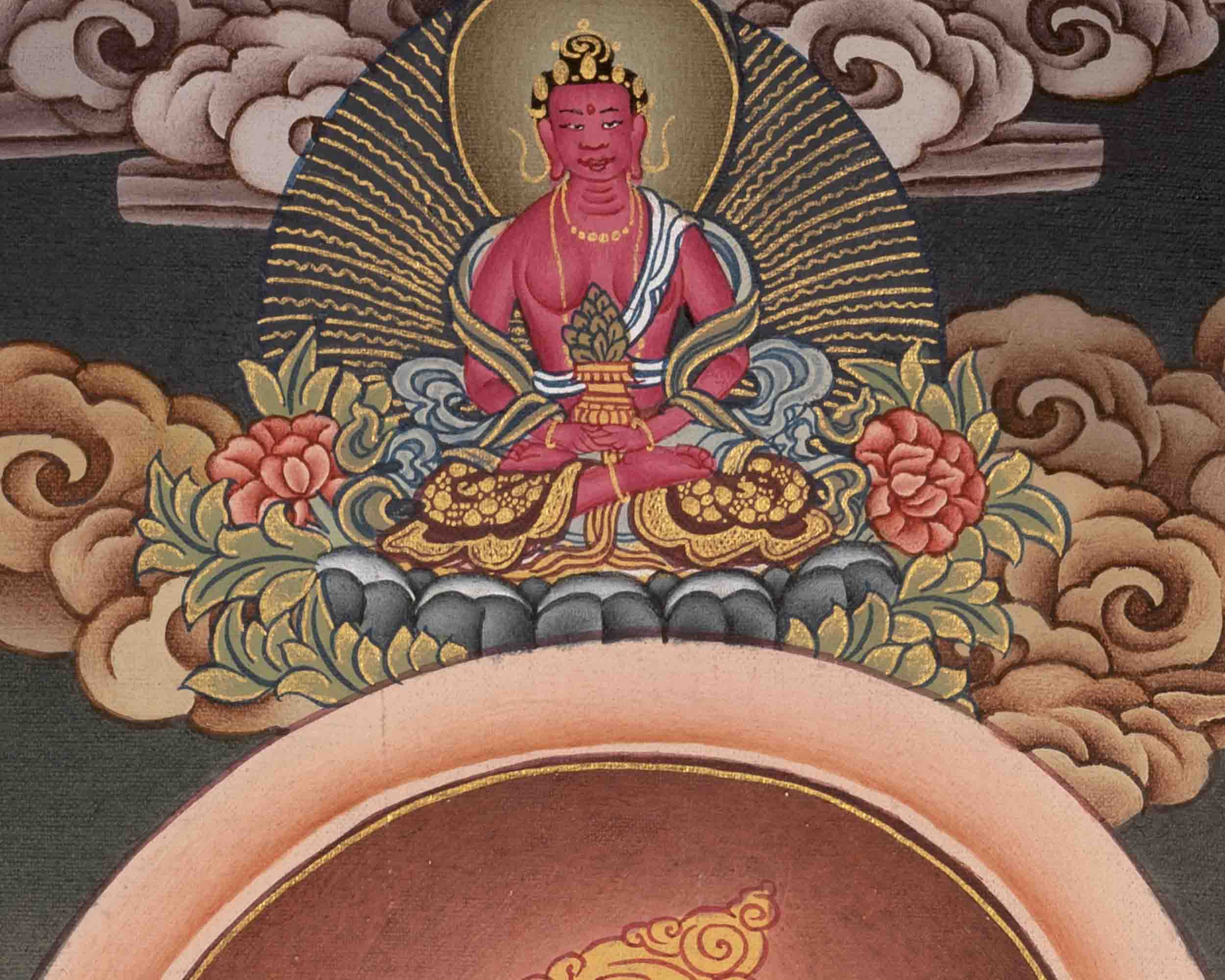 Traditional White Tara Thangka | Religious Artwork | Wall Decors