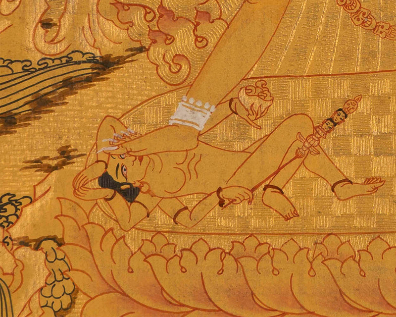 Vajravarahi Yogini Thangka | Tibetan Buddhist Art