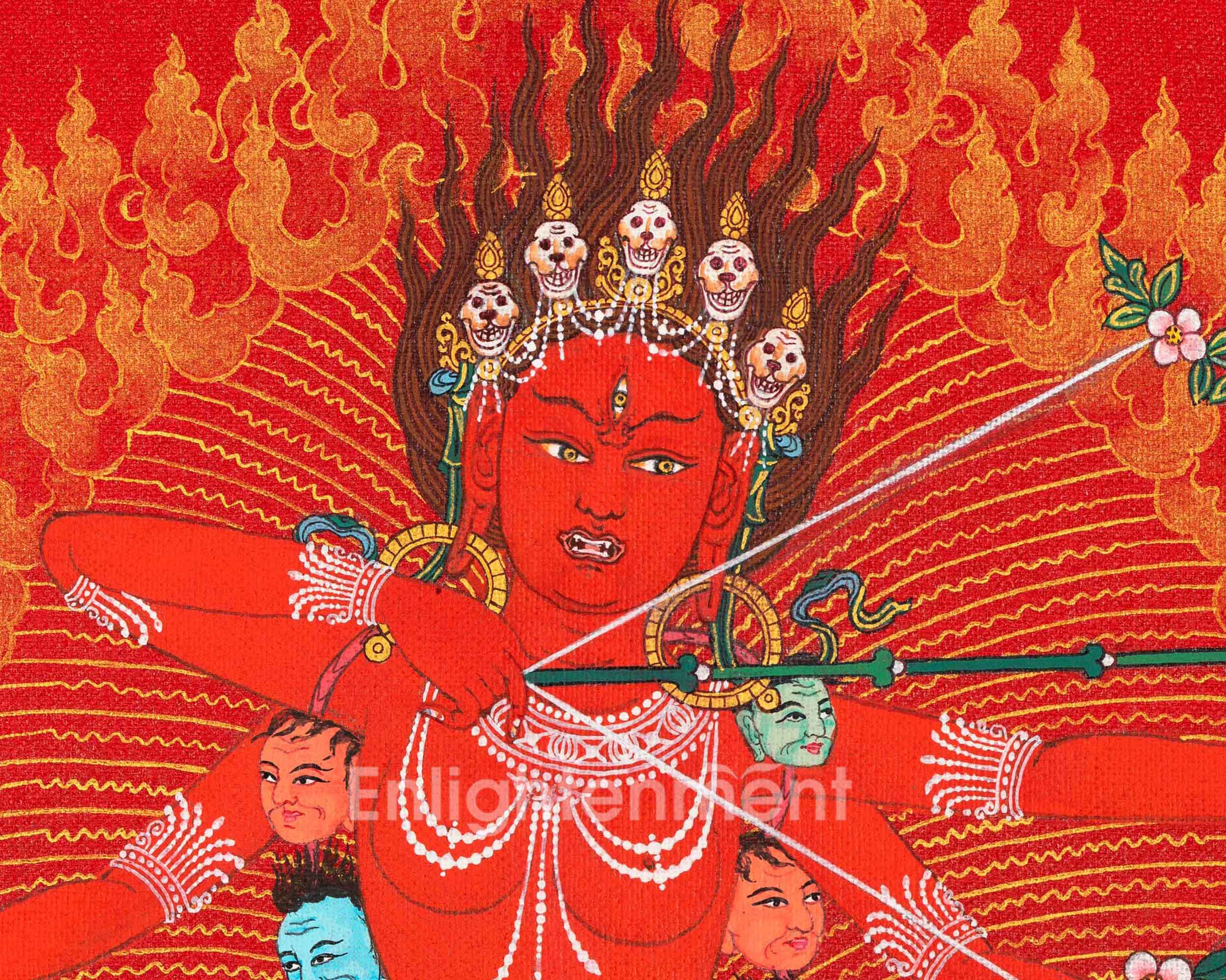 Kurukulla | Traditional wall decor| Gifts for Buddhists