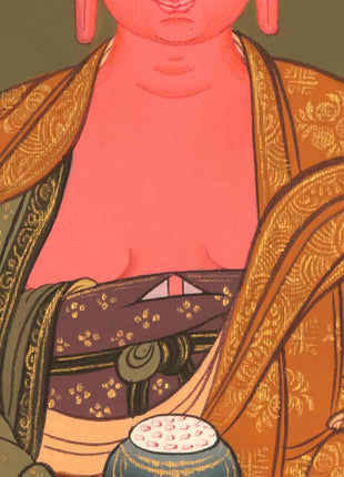 Amitabha Buddha Thangka | Small Size Home Decor
