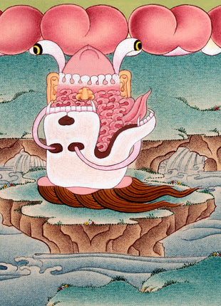 Vajrayogini Thangka | Wrathful Dakini | Female Yidam