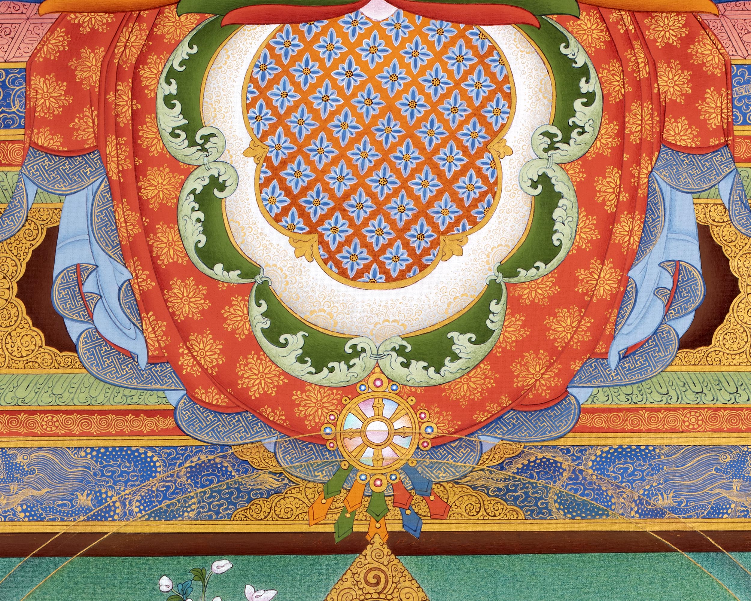 Amitabha Buddha |  High Quality Giclee Canvas | Buddha Thangka Print