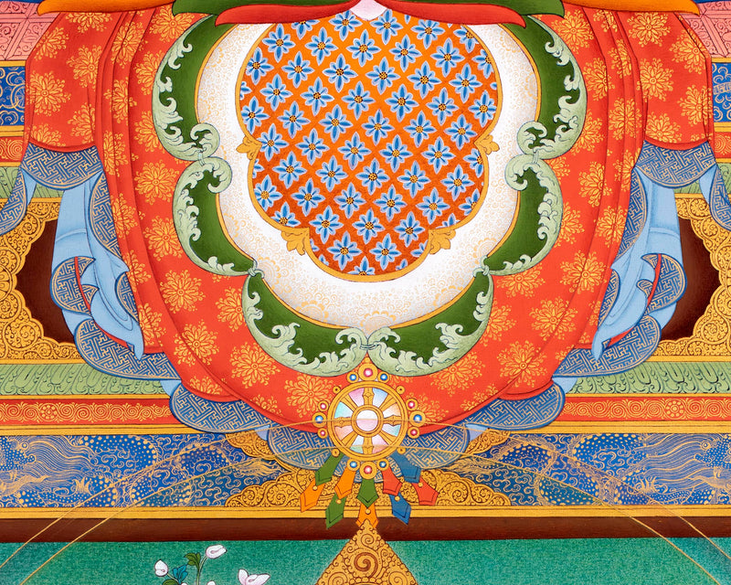 Amitabha Buddha |  High Quality Giclee Canvas | Buddha Thangka Print