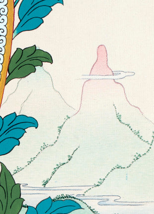 Maitreya Buddha Thangka | Tibetan Bodhisattva Art