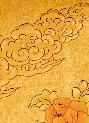 Full Gold Style Shakyamuni Buddha Thangka | Tibetan Buddhist Art