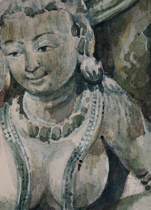 High-Quality Shalabhanjika Giclee Print | Traditional Himalayan Art For Wall Decoration