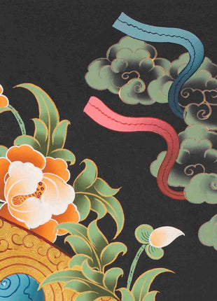 Female Bodhisattva Art | White Tara Thangka | Wall Decors