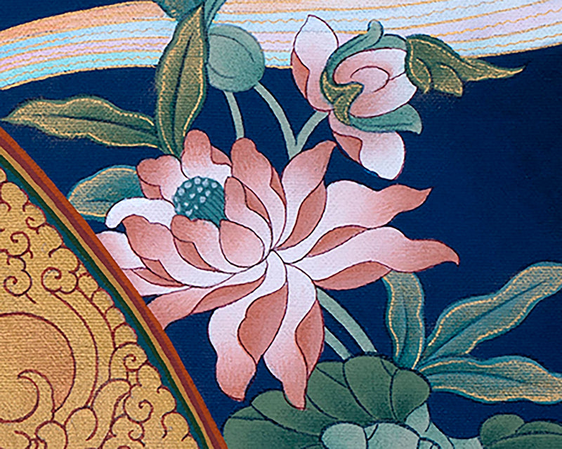 Four Armed Avalokiteshvara Print | High Quality Chenrezig Art