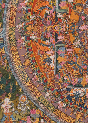 Mandala1000 Armed Lokeshvara | Buddhist Wall Hanging Mandala