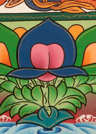 Bodhisattva Manjushree Thangka | Wall Decors
