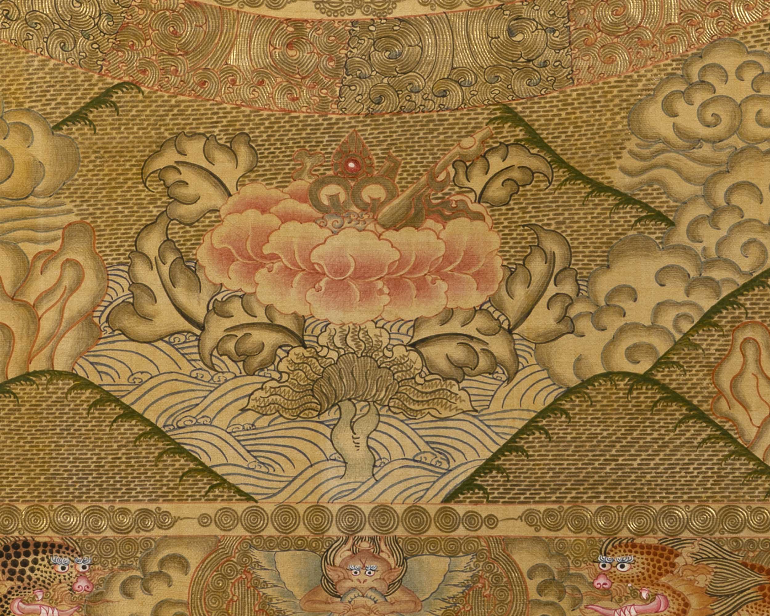 Shakyamuni Buddha Thangka | Mandala Wall Hanging