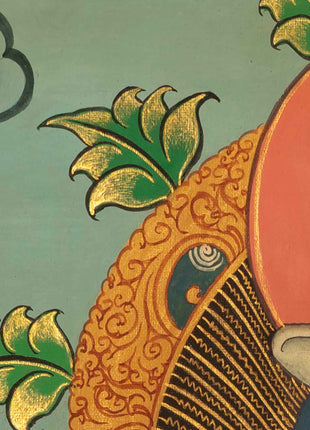Samantabhadra Yab Yum Buddha | Small Size Original Hand-Painted Thangka