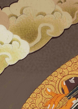 Manjushree Thangka Painting | Buddhist Wall Hanging