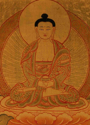 Healing Buddha Thangka | Bhaisajyaguru Thangka | Wall Hanging Decors