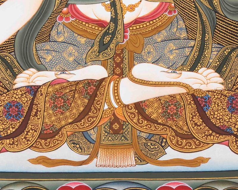 White Tara Print | Religious Digital Printing | Wall Decors
