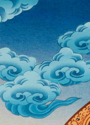 Avalokitesvara Chengrezig Thangka | Religious Painitng | Wall Decors