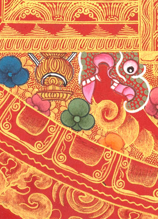 Chenresig Mandala | Traditional Tibetan Thangka | Wall Decors