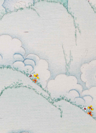 Hand-Painted Shakyamuni Buddha Mantra Practice Thangka | Historical Buddha Himalayan Artwork