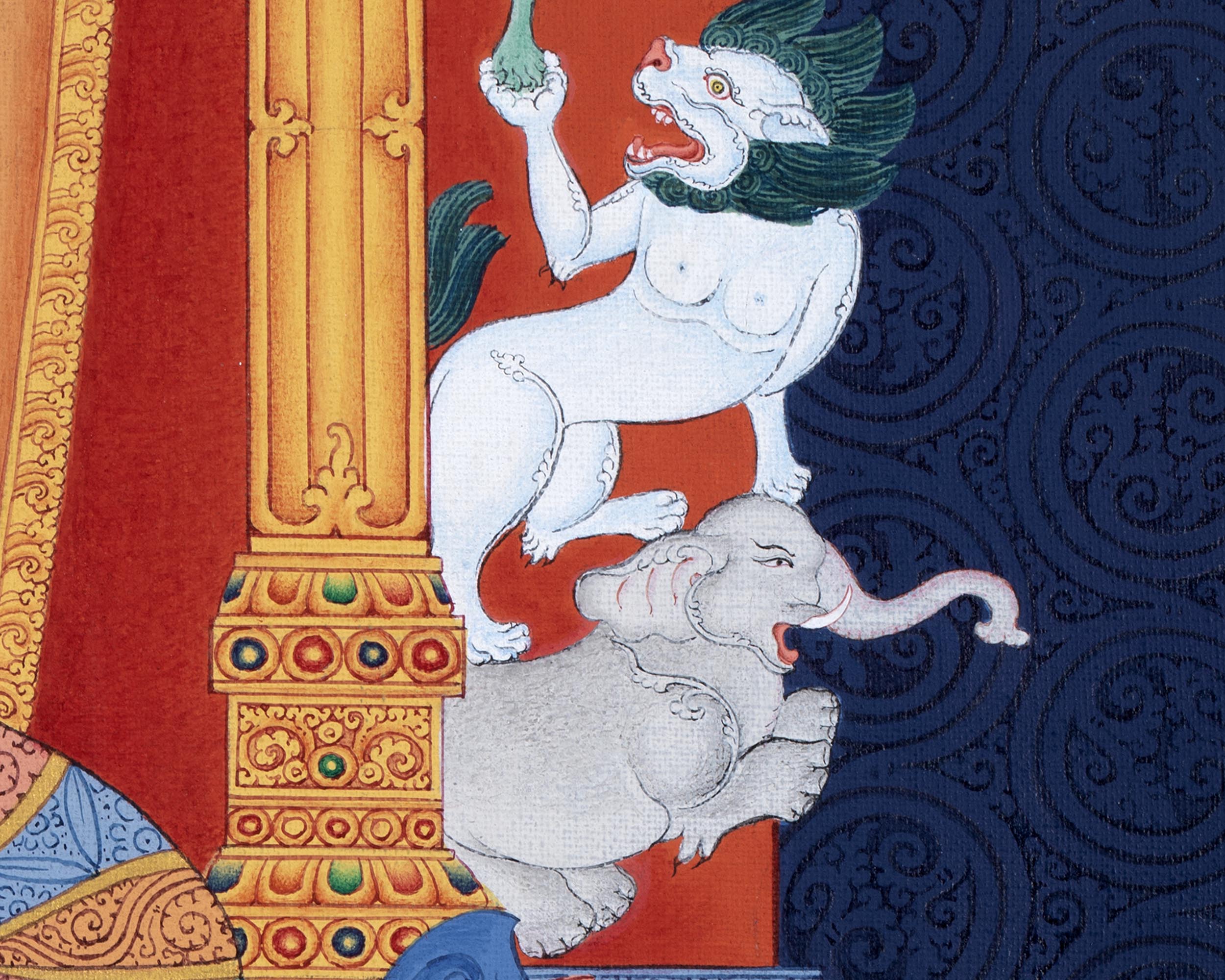 Chenrezig | Bodhisattva Thangka | Himalayan Vajrayana Buddhist Art