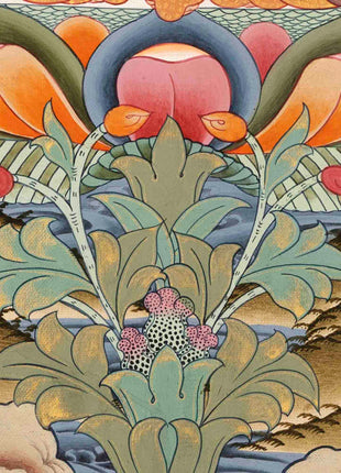 Shakyamuni Buddha Thangka | Tibetan Buddhist Painting