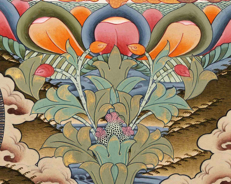 Shakyamuni Buddha Thangka | Tibetan Buddhist Painting