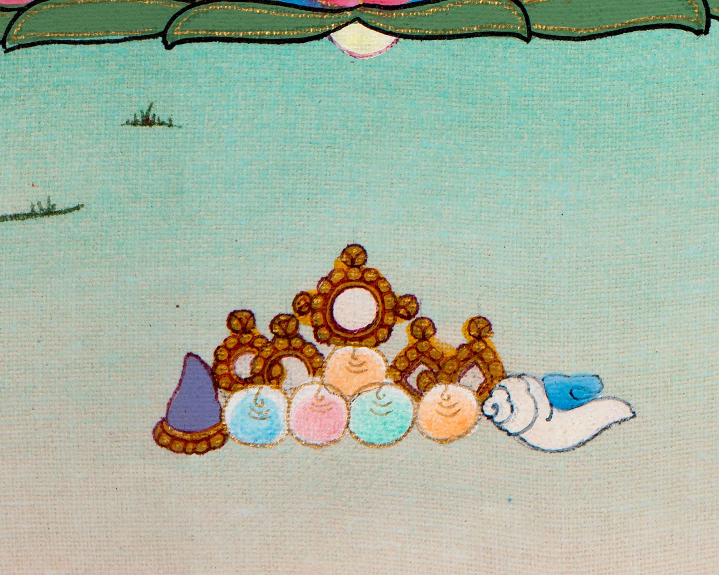 Tsongkhapa Thangka | Losang Dragpa | Tibetan Buddhist Master Art