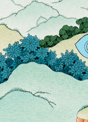 Bodhisattva Manjushri Thangka | Traditionally Hand Painted Buddhist Art