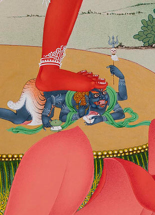 Mother Vajrayogini Thangka | Traditional Buddhist Dakini Painting