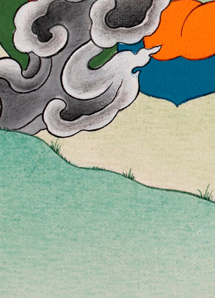 Dorje Drollo Thangka | Tibetan Thangka Painting | Buddhist Art